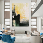 City Silhouette Abstract - Minimalist Urban Art GAB0545