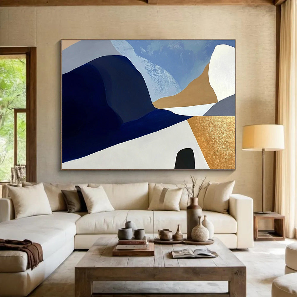 Minimalist Color - Blocked Landscape  Modern Nature ABS036
