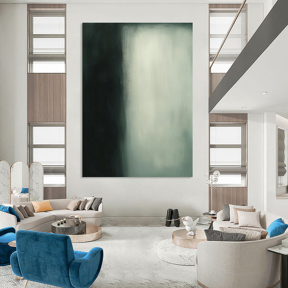 Minimalist Abstract Gradient Painting for Contemporary Studies GAB1147