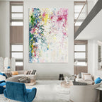Colorful Splatter Abstract Painting for Vibrant - Styled Studios GAB1060