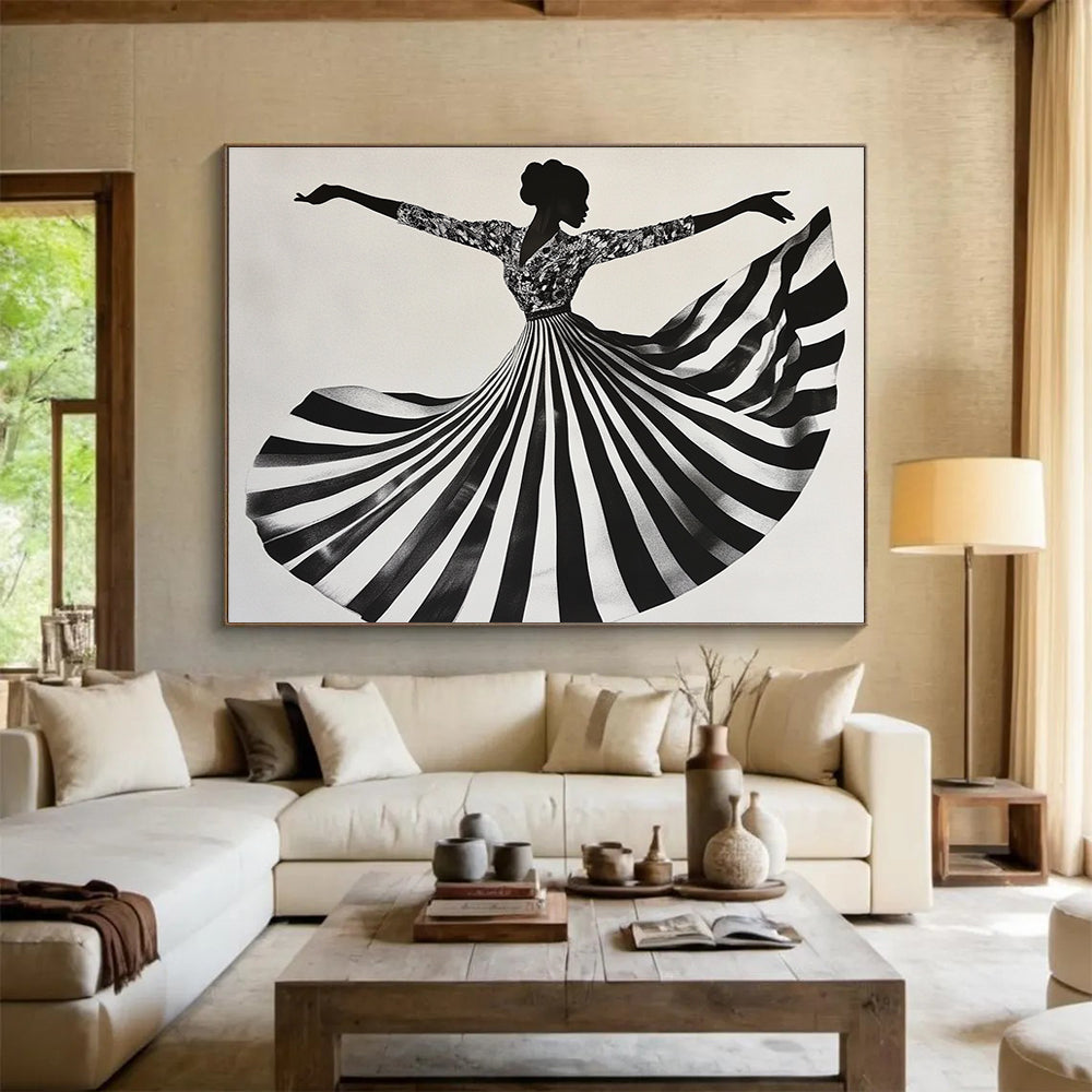 Dancing Silhouette - Grace in Motion ABS020