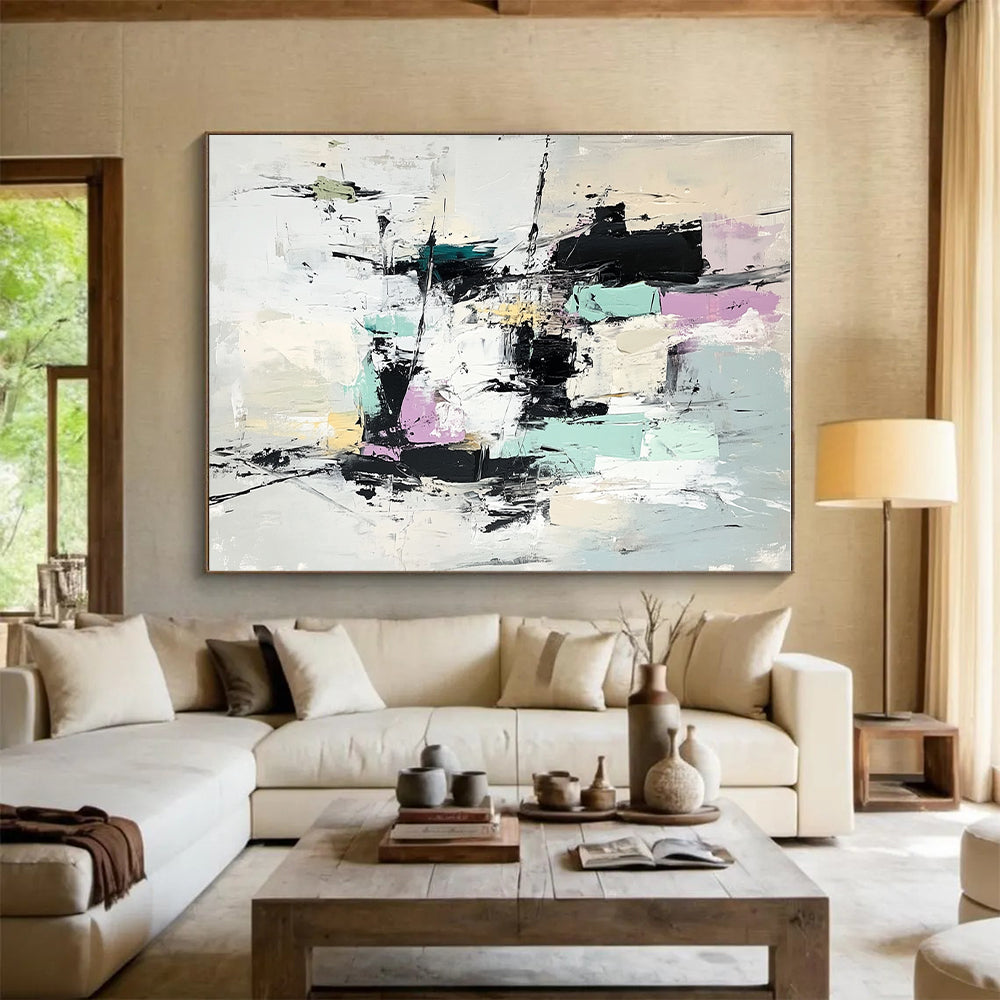 Colorful Abstract Fusion Painting with Energetic Diversity WINK456
