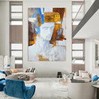 Abstract Sculpture Portrait Abstract Painting for Art - Centric Homes GAB1108