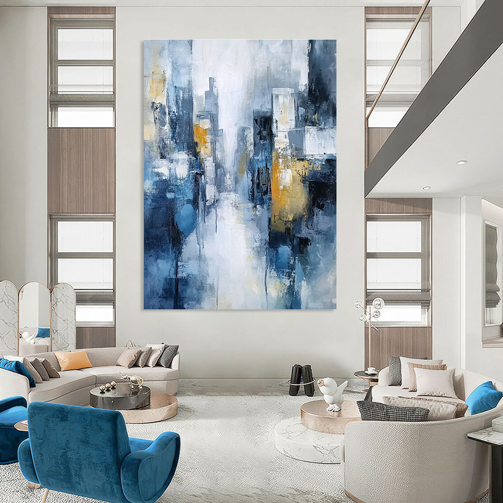 Cityscape Abstract Painting for Modern Lofts GAB0749