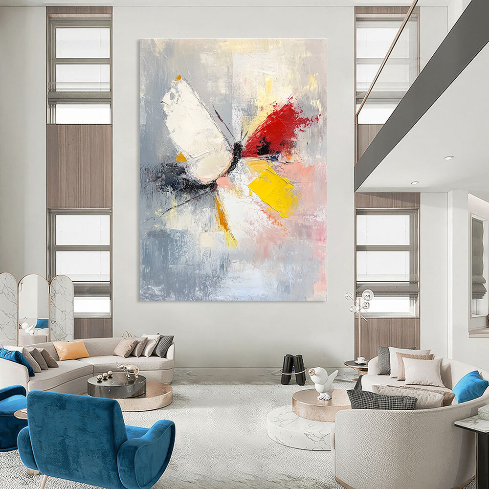 Butterfly Abstract Painting for Whimsical - Styled Gardens GAB1034