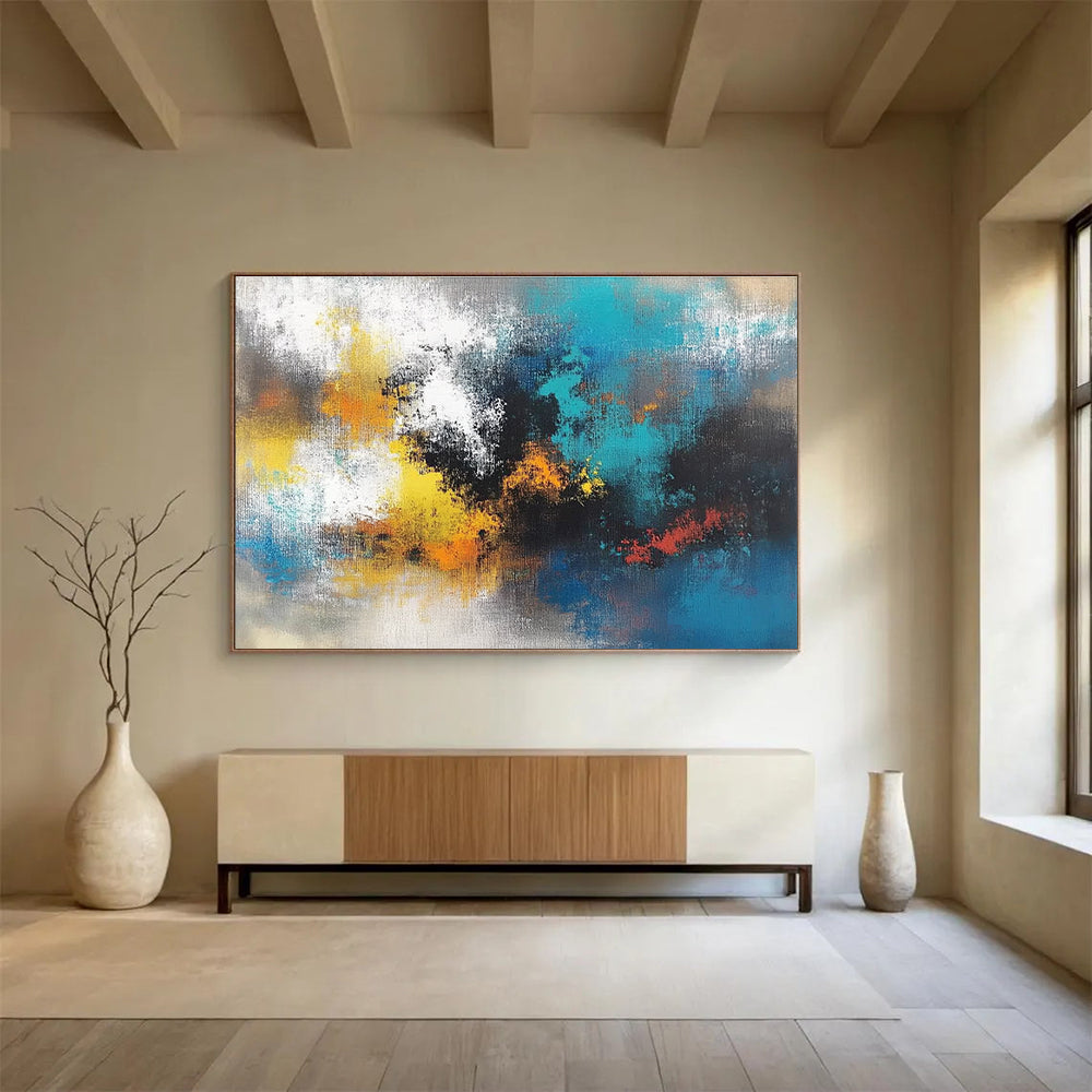 Abstract Color - Blend Artistic Wall Decor ABS001
