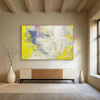 Vibrant Abstract Expression Painting with Bold, Energetic Colors ABS528