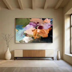 Colorful Flower Abstract Painting for Garden - Themed Tea Rooms YHT406