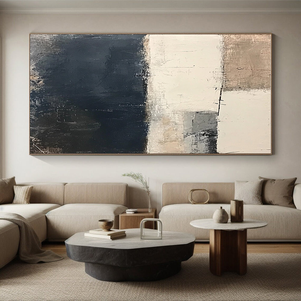 Neutral Tones Abstract Painting with Subtle Layers WINK530