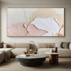 Pastel Abstract Petals Painting with Delicate Beauty WINK427