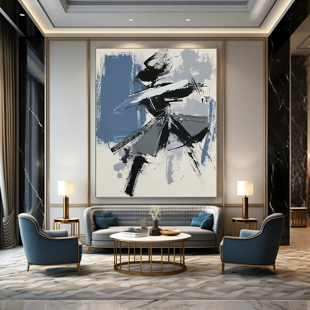 Abstract Dancer Painting for Bohemian - Style Living Rooms GAB1316