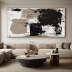 Monochromatic Abstract Painting with Subtle Depth WINK315