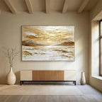 Gold - Textured Landscape  Opulent Natural Serenity ABS073