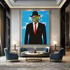 Colorful Graffiti Face Abstract Painting of Urban Identity GAB0194