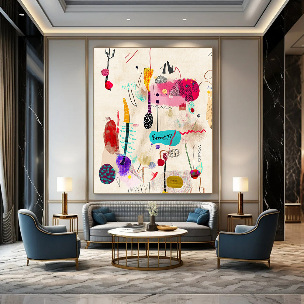 Eclectic Abstract Doodles - Spontaneous Creative Art GAB0396