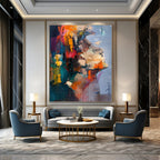 Dynamic Abstract Portrait of a Face Painting for Artistic Spaces HENG285