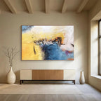 Color Fusion Abstract Painting for Art Galleries YHT156