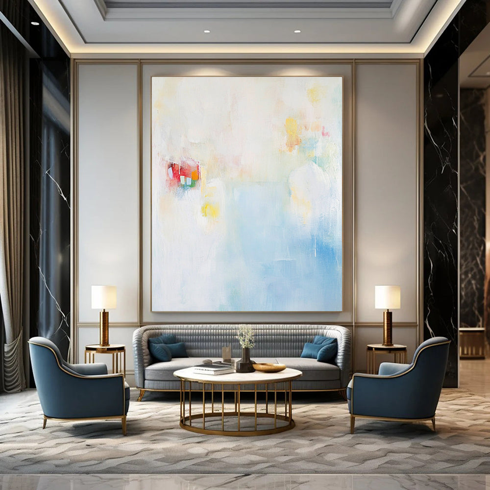 Soft Pastel Abstract - Dreamy Minimalist Abstract Art GAB0484