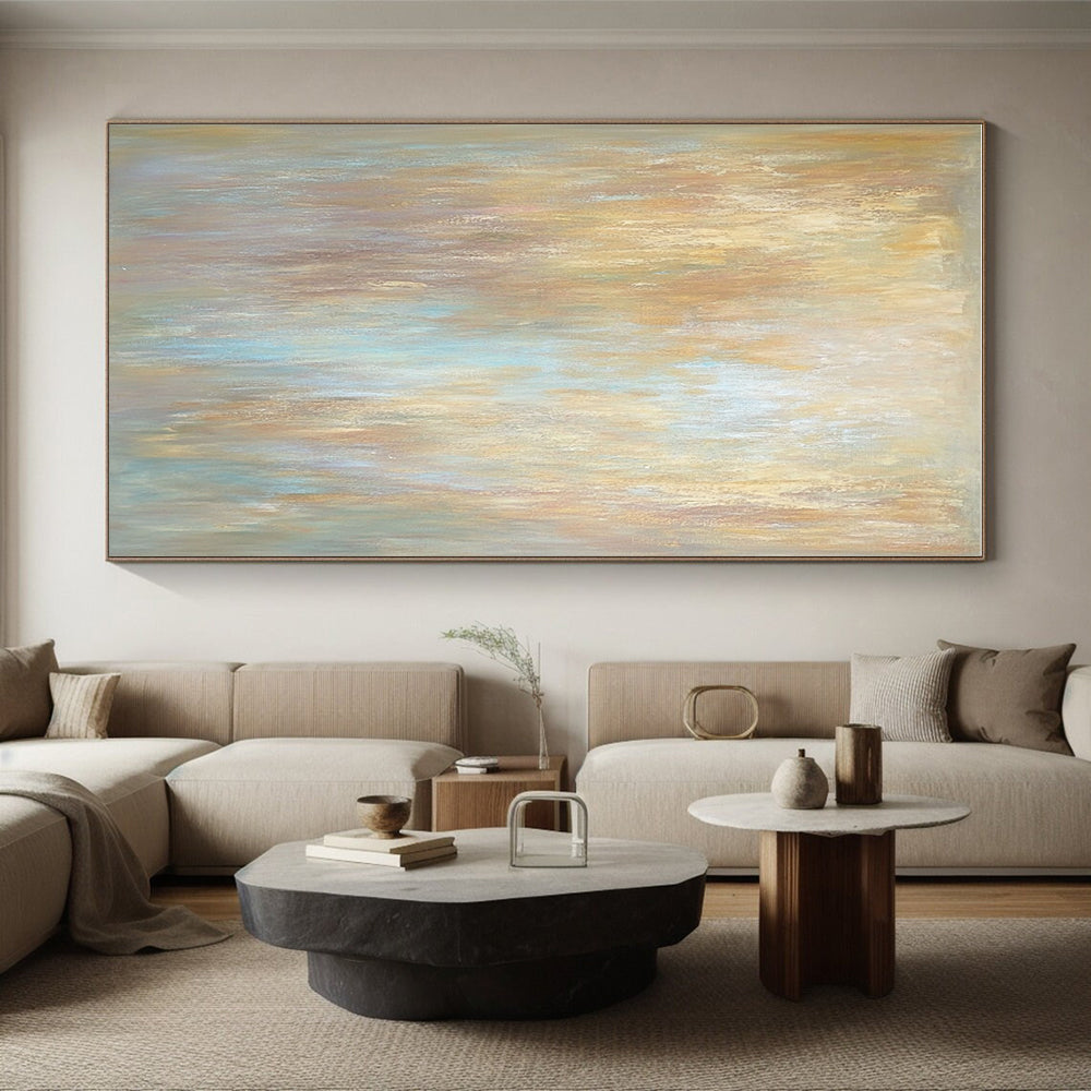 Soft Gradient Abstract Painting with Dreamy Serenity WINK764