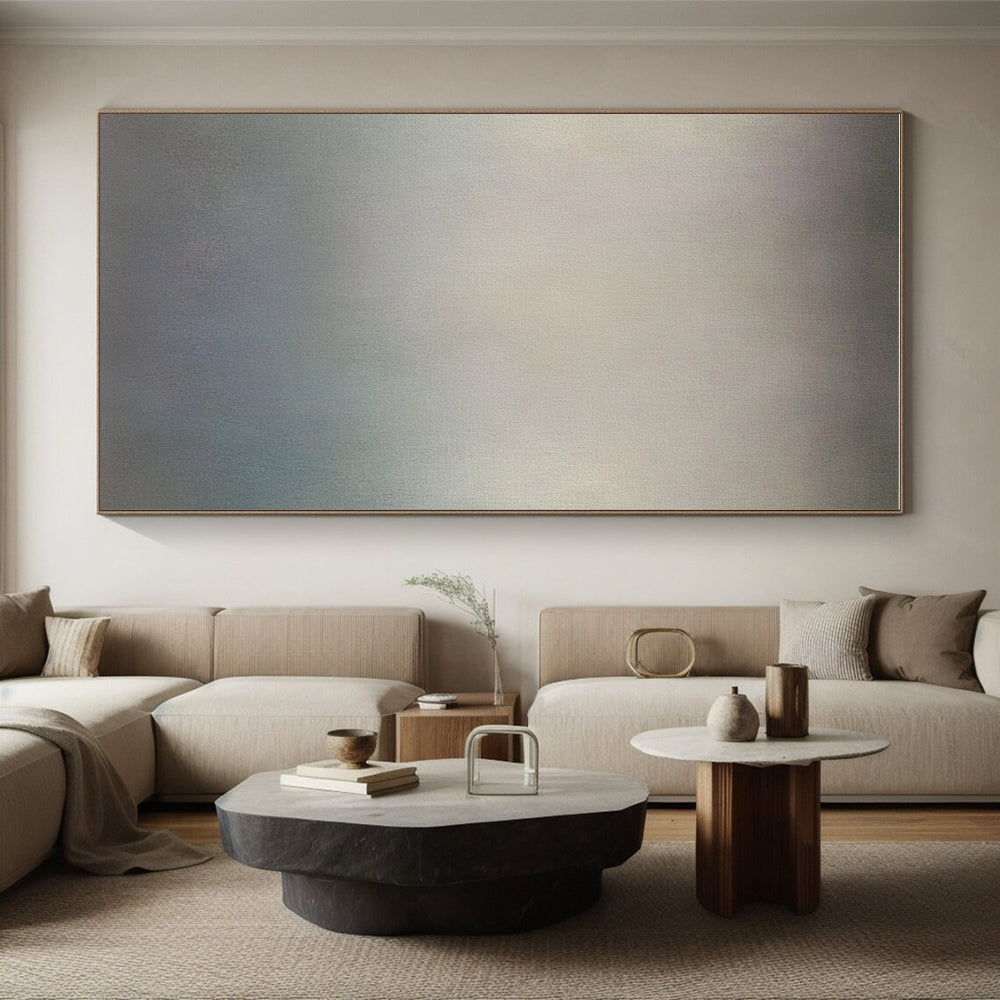 Subtle Gradient Abstract Painting with Quiet Sophistication WINK283