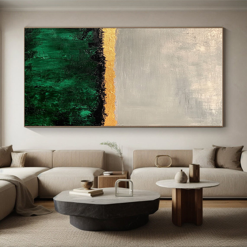 Landscape - Inspired Abstract Painting with Earthy Tones WINK819