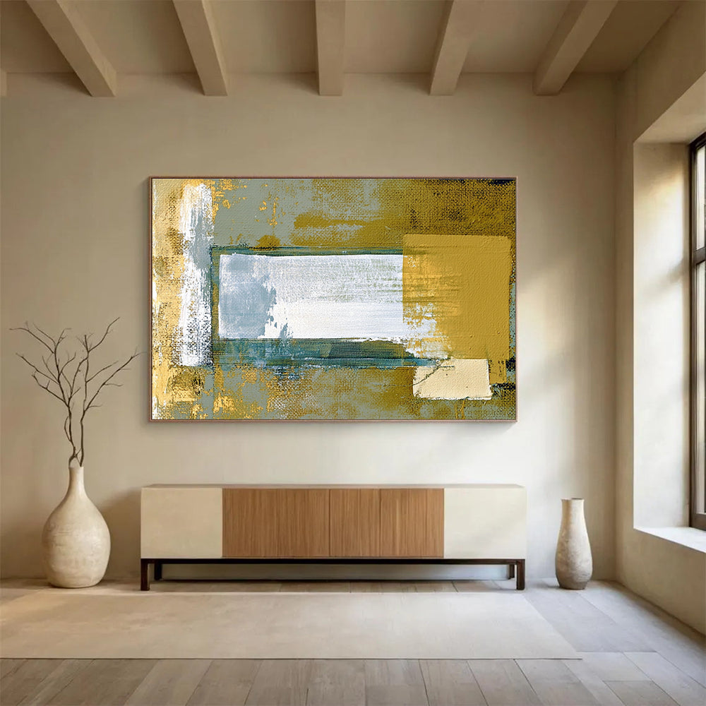 Abstract Gold and Gray - Modern Sophistication ABS017