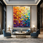Autumn Leaves Abstract Painting for Seasonal - Decor Cafes GAB1324