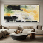 Colorful Abstract Haze Painting with Dreamy Atmosphere WINK435