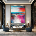 Coastal Abstract - Dynamic Seaside Art GAB0546