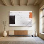 Bold Block Abstract Painting for Modern Art Galleries YHT146