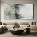 Misty Landscape Abstraction Painting with Ethereal Atmosphere WINK162