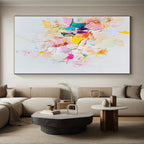 Pastel Colorful Abstract Painting with Playful Palette WINK657
