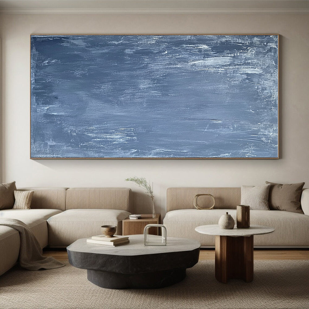 Gray Abstract Texture Painting with Subtle Depth WINK402
