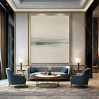 Gentle Soft - Toned Abstract Landscape for Restful Spaces HENG226