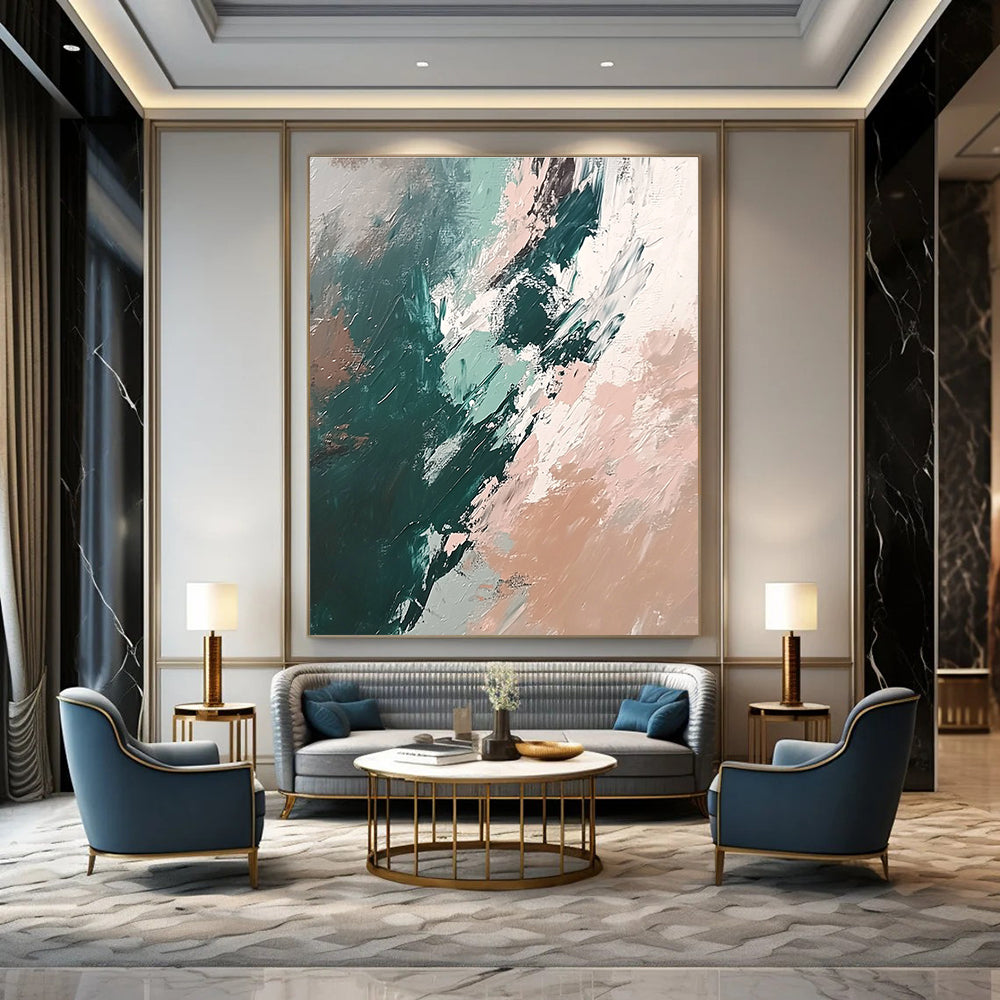 Abstract Brushstrokes Expressive Abstract Painting for Artistic Interiors GAB1484