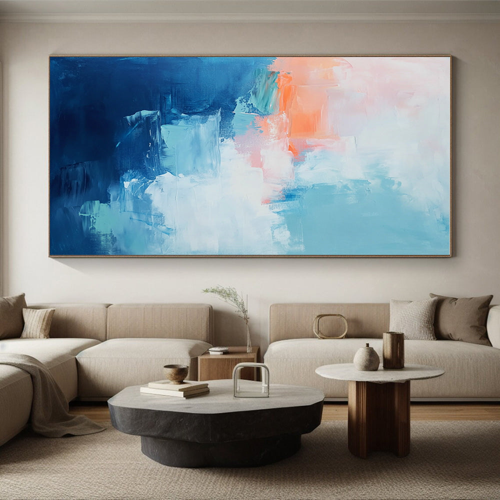 Soft Color Abstract Painting with Dreamy Hues WINK813
