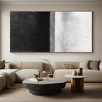 Minimalist Horizon Abstract Painting with Subtle Gradients WINK827