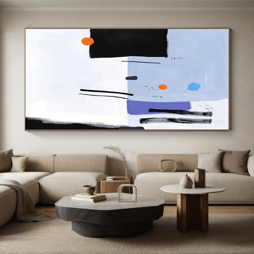 Playful Abstract Forms Painting with Whimsical Creativity WINK158