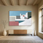 Architectural Geometric Abstract  Sleek Urban Simplicity ABS080