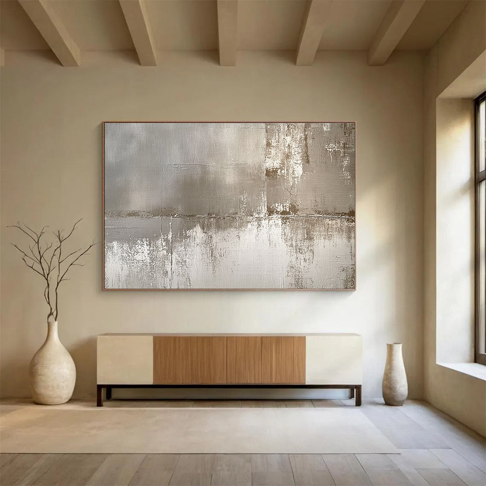 Textured Gray Abstract  Industrial Chic ABS037