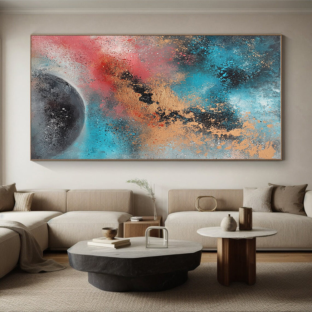 Cosmic Abstract Scene Painting with Mysterious Allure WINK333