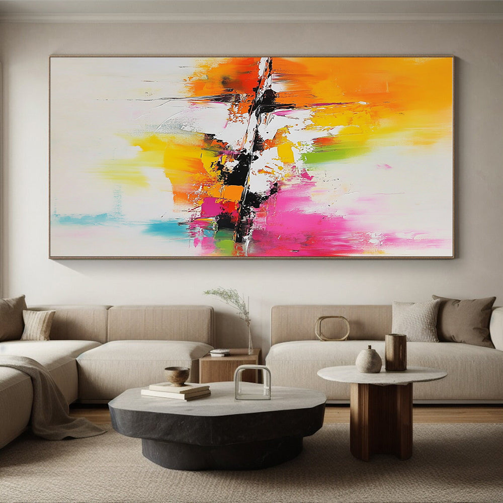 Colorful Abstract Harmony Painting with Joyful Melody WINK712