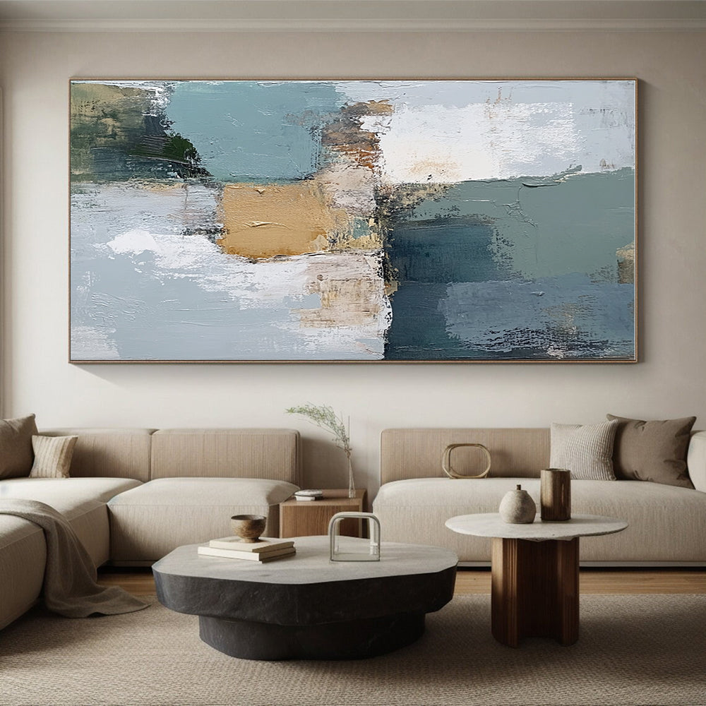 Muted Tones Abstract Painting with Subtle Sophistication WINK753