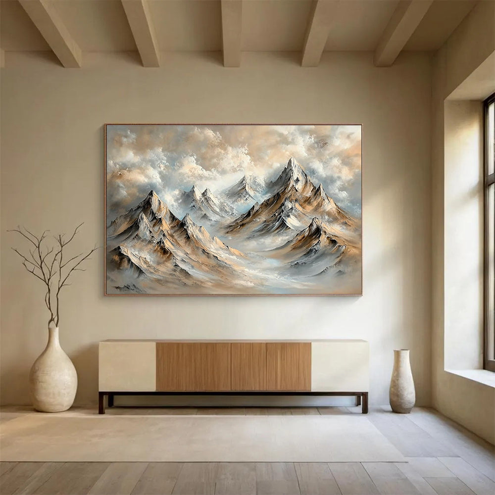 Majestic Mountain Landscape  Epic Natural Grandeur ABS077