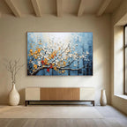 3D Blossom Tree Abstract Painting for Elegant Living Rooms YHT160