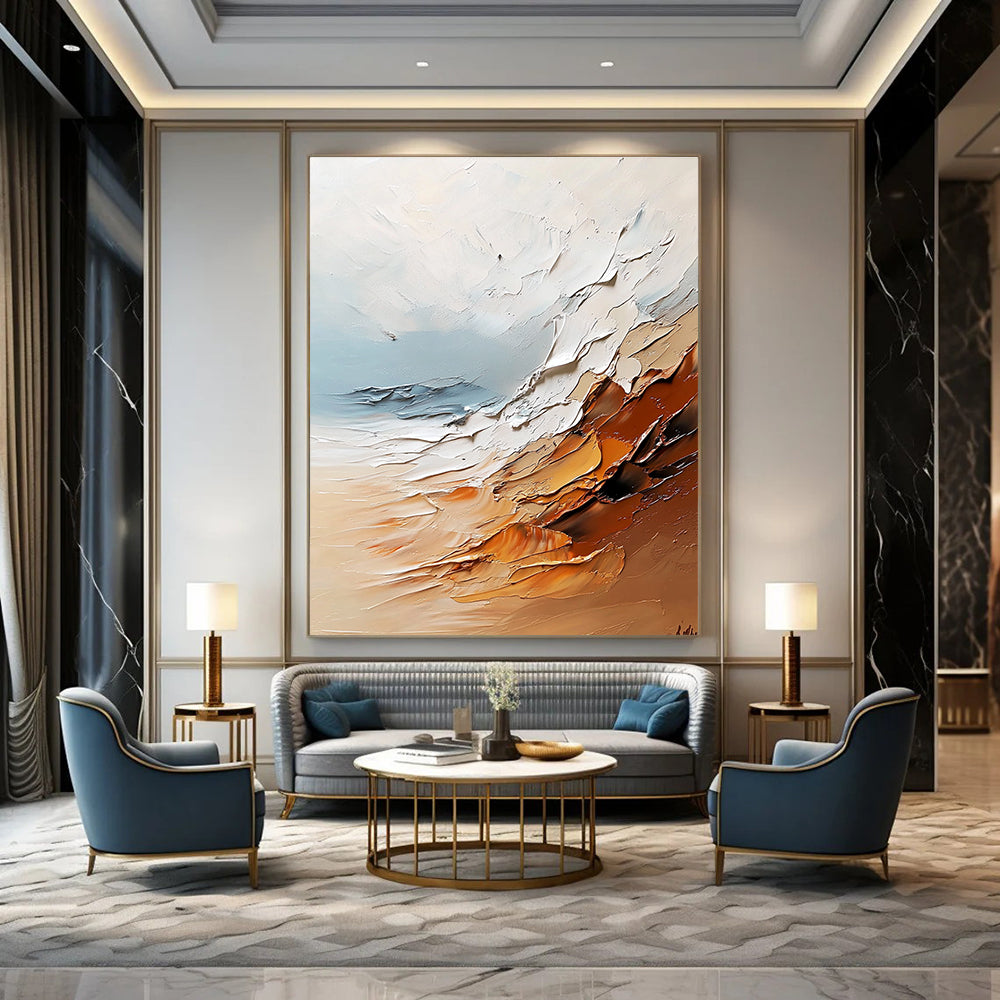 Textured Landscape - 3D Effect Abstract Painting GAB0610