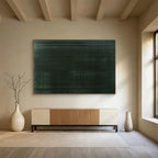 Dark Green Textured Stripes  Subtle Sophistication ABS050