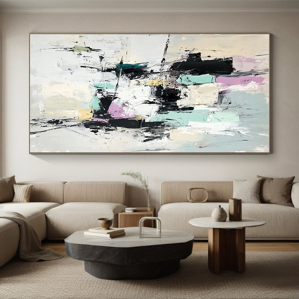 Colorful Abstract Fusion Painting with Energetic Diversity WINK456