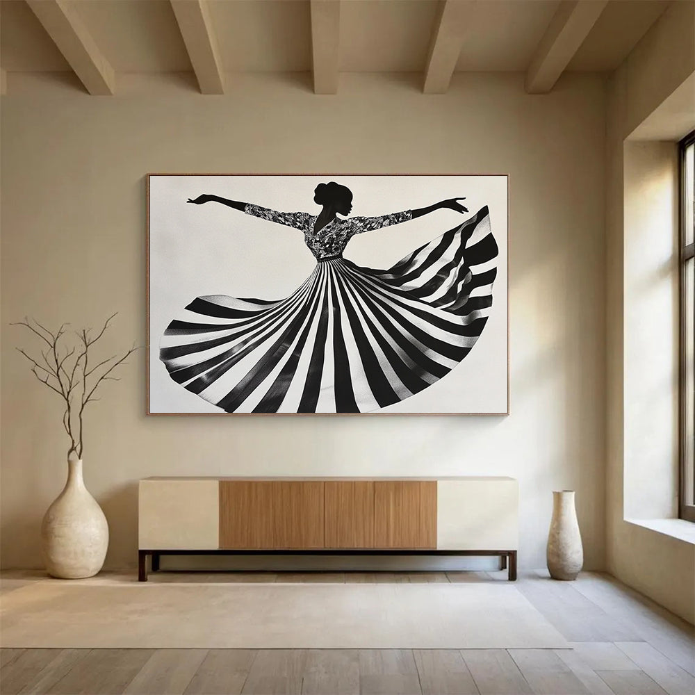 Dancing Silhouette - Grace in Motion ABS020