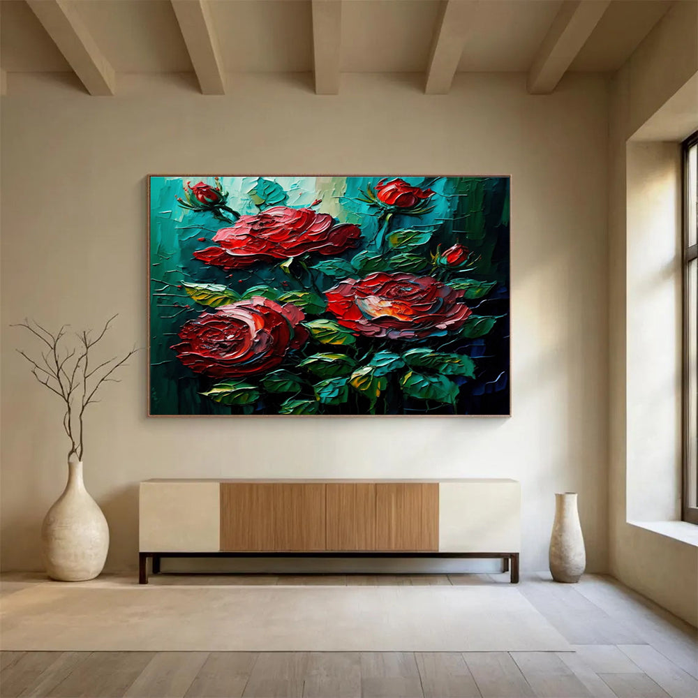 Sea Wave Power Abstract Painting for Nautical - Themed Home Theaters YHT306